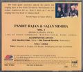 Thumbnail for File:Pandit Rajan &amp; Sajan Mishra Vol I&#160;; CD-back.jpg
